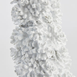 Serafina dekor hvit, Polyresin 14,5x14 H47,8