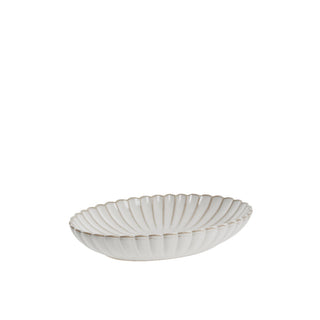 Camille dish 22.5x15.5 cm. off white