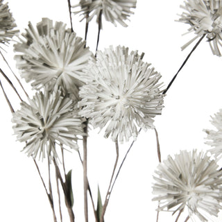 Happia skumblomst 90 cm. grå
