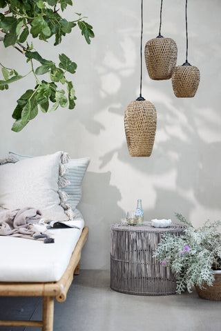 Novie pendant light 22x18 cm. Natural wicker