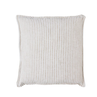 Olivia pillow 60x60 cm. sand striped