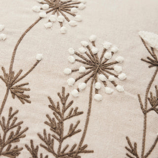 Emilde putetrekk 50x50 cm. sand 100 % bomull