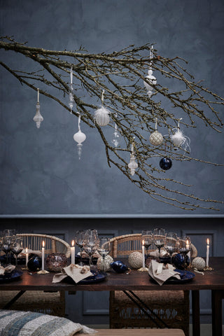 Norille juletreoppheng H9 cm. off-white