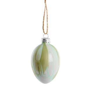 Filla Easter pendant Glass green 7 cm.