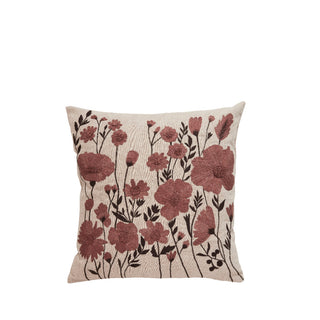 Emiline putetrekk 50x50 cm. sand 100 % bomull