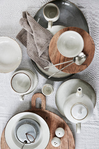 Demilla 2-delt salatbestikk L20 sølv jern