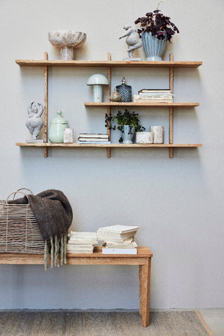 Ellia skål 25x25 cm. sand marmor