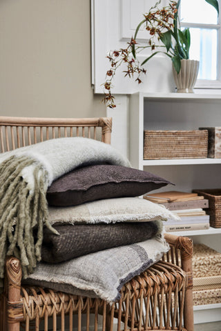 Essia rutete 170x130 cm. brun