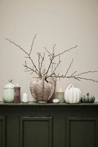 Hevenne-vase H26,5 cm. Ekte keramikk