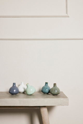 Helene vase  cl. støvet grøn