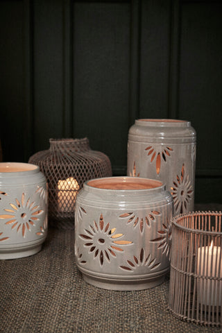 Hilde lykt sand 20x20