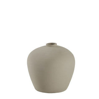 Catia dekorativ vase H38 cm. sølvgrå