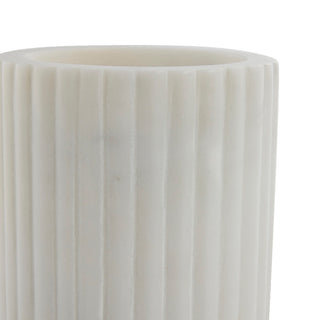 Eliana tooth mug 10.5 cm. white marble