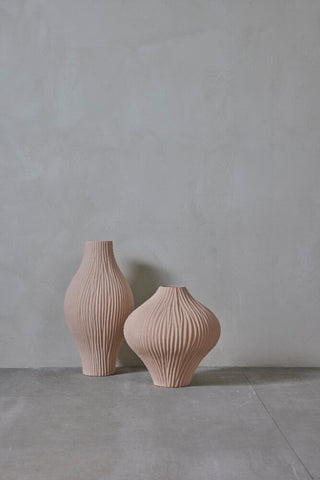 Esmia vase H34,5 cm. pulver