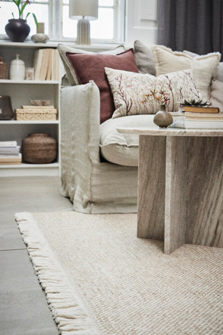 Floria veggdekorasjon Ø13 cm. grå porselen