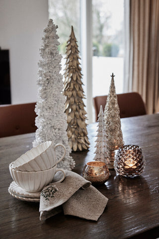 Serafina dekortre hvit H47,8 cm