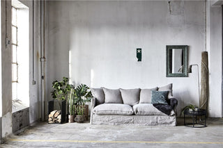 Dara sofa H75xB95xL210 cm. mørk sand