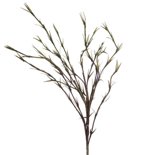 Happia stor dekorativ blomst grønn L110